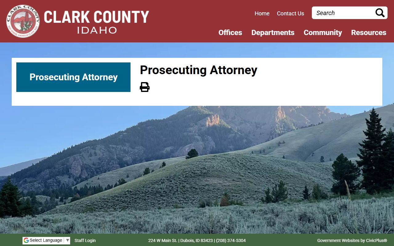 Clark County arrest records Prosecuting Attorney source