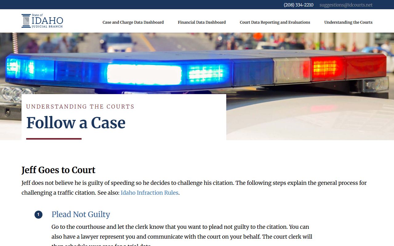 Clark County court dockets traffic citation court data walkthrough