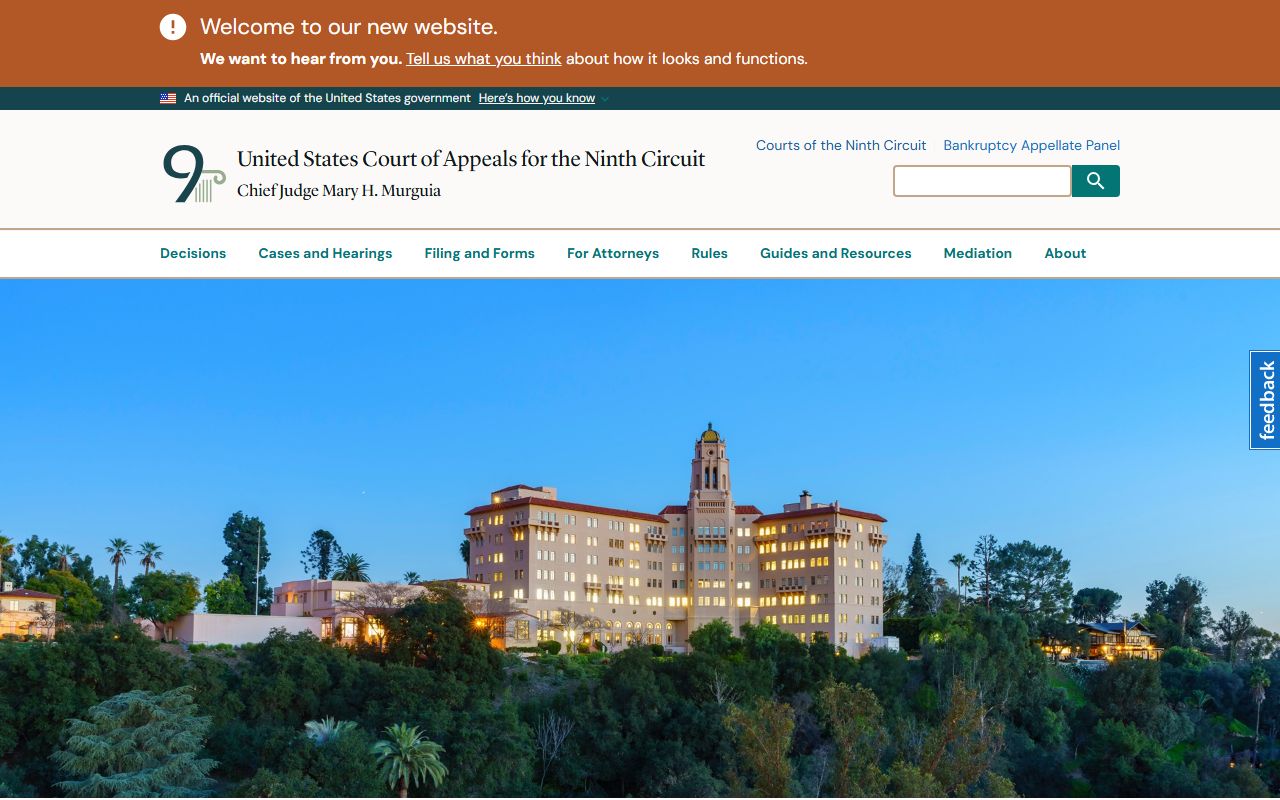 Clark County court dockets Ninth Circuit federal appeals