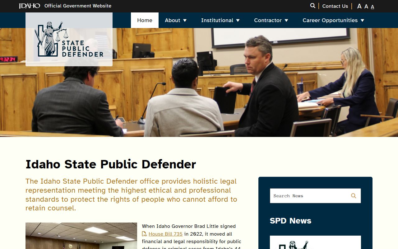Clark County criminal court records Idaho State Public Defender