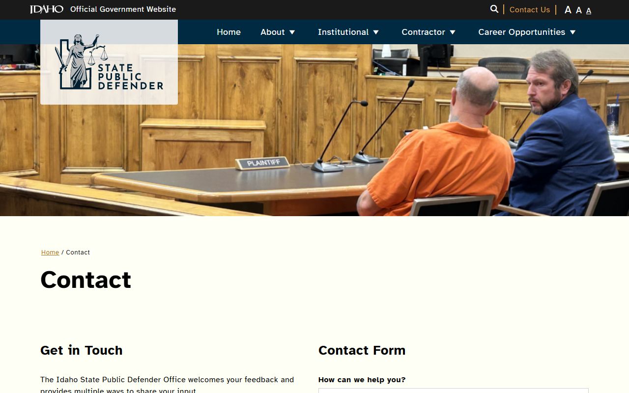 Clark County warrant records Idaho State Public Defender contact